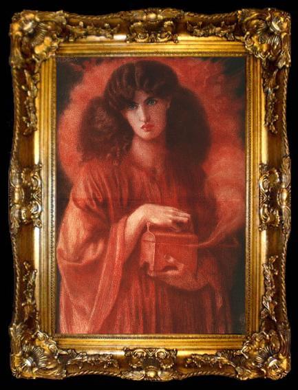 framed  Dante Gabriel Rossetti Pandora, ta009-2